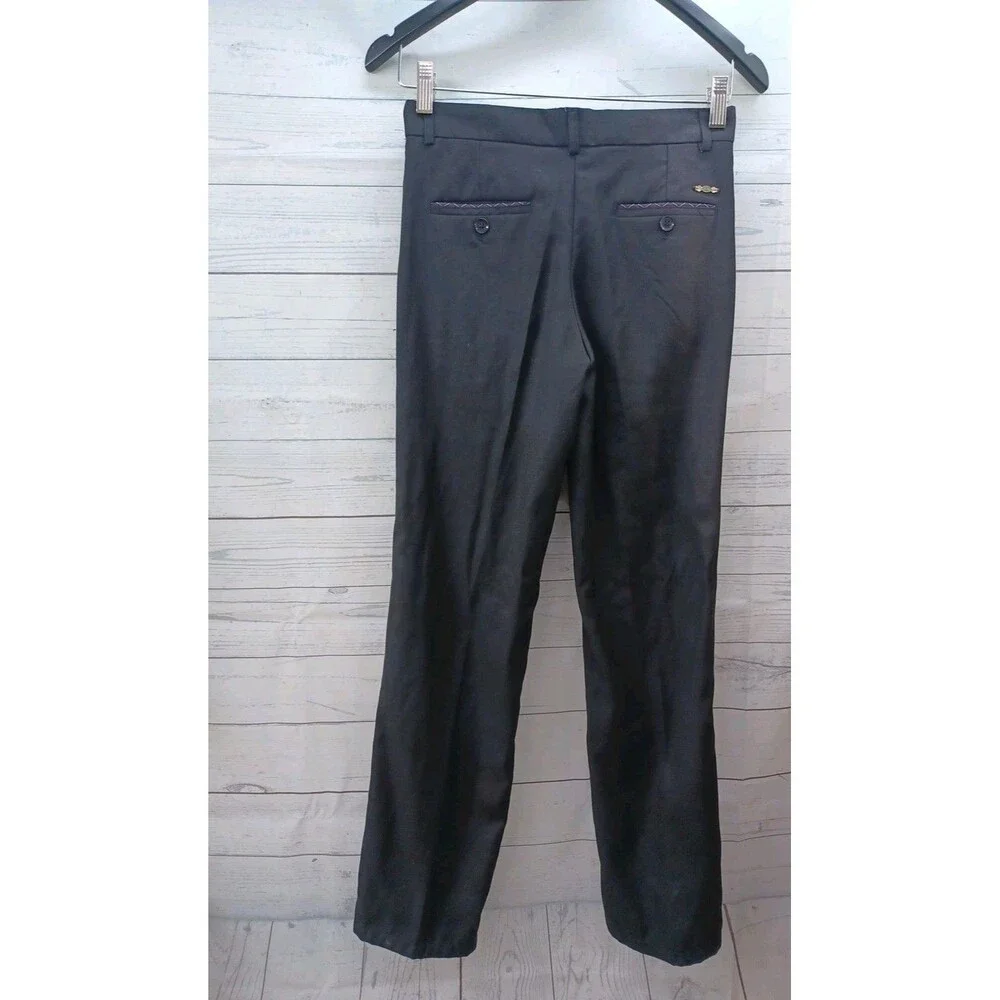 Kids World Of USA Dress Suit Pants Boys Size 14 Black Dressy